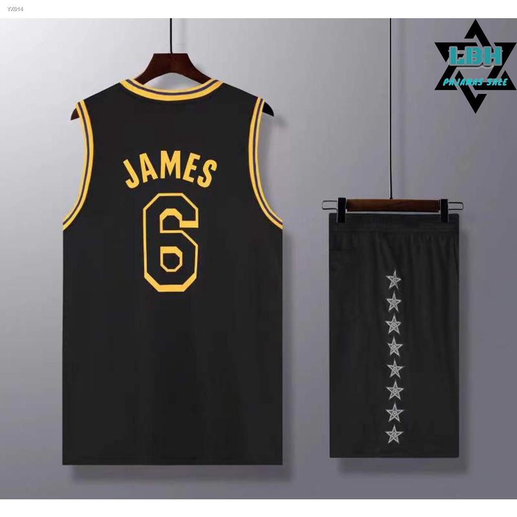 Los Angeles Lakers No.6 LeBron James Kids Basketball Jersey Tops+