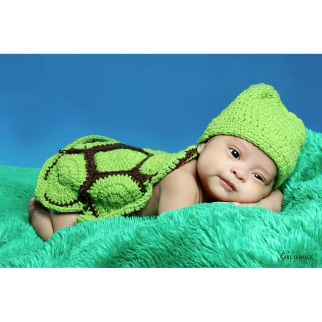 Turtle baby outfit sale