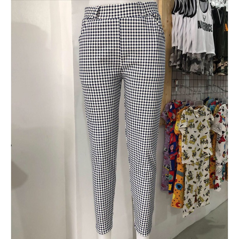 Uniqlo checkered pants