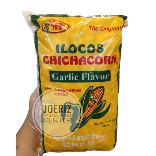 Ilocos Chichacorn 350g. ( Garlic Flavor ) Shopee Philippines