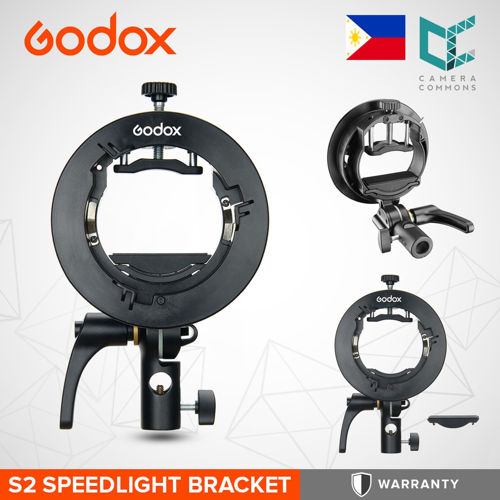 Godox S2 Speedlight Bracket Bowens Mount - View #10