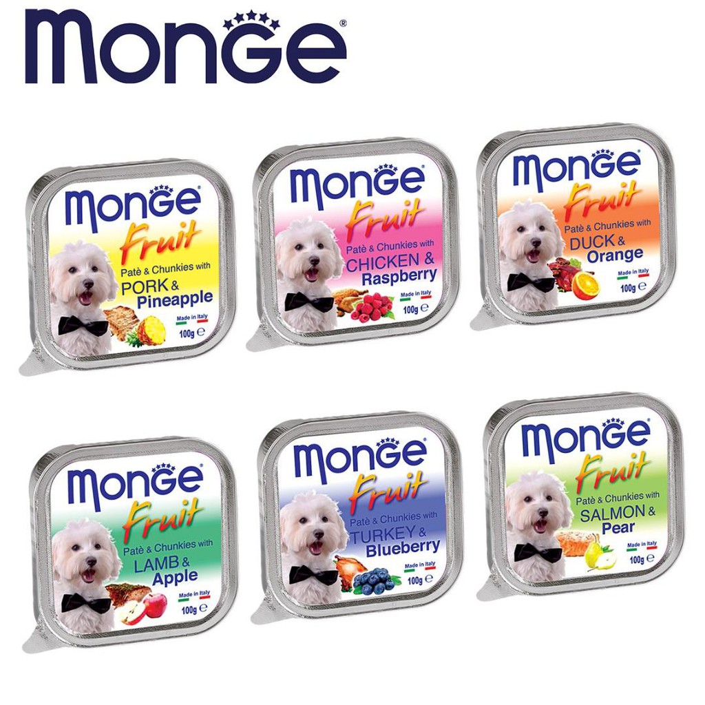 Monge dog food best sale