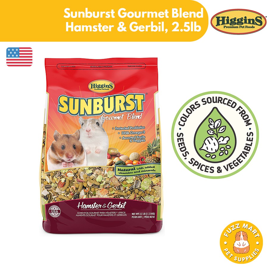 Higgins sunburst hamster food best sale