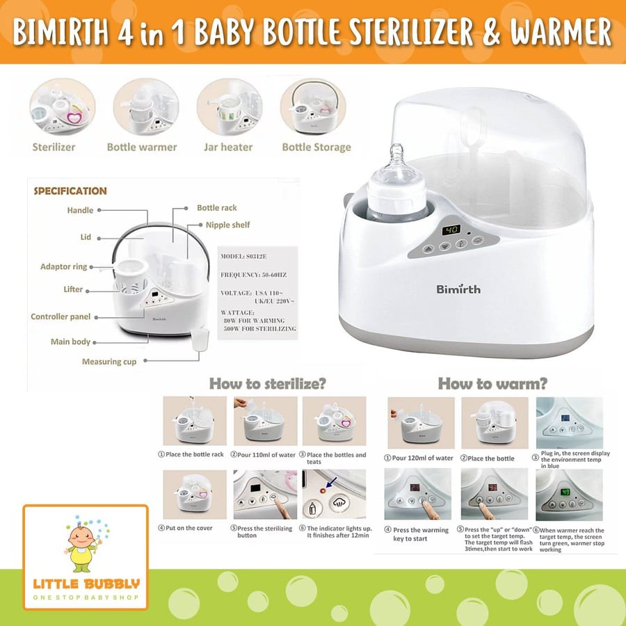 Bimirth bottle warmer store 4 in 1