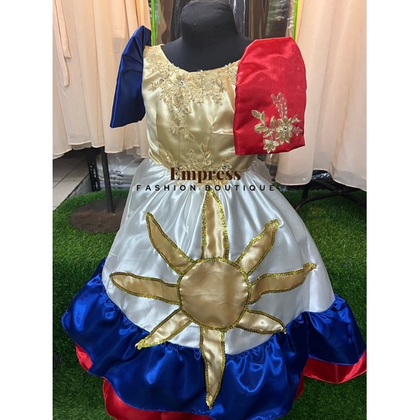 Filipiniana Buwan ng Wika ARAW GOWN | Shopee Philippines