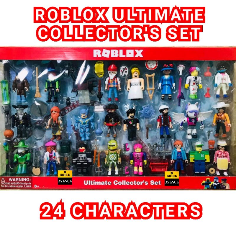 24 Figures ROBLOX TOYS ULTIMATE COLLECTOR'S Set Kids Play Toys Cake