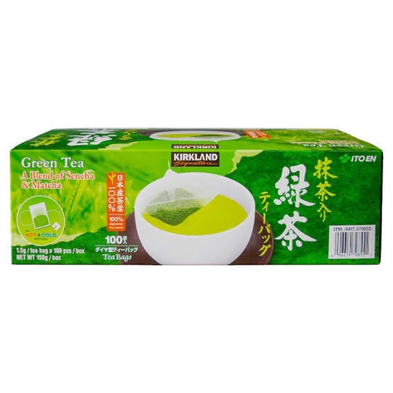 Kirkland Signature Green Tea (100 tea bags) Shopee Philippines