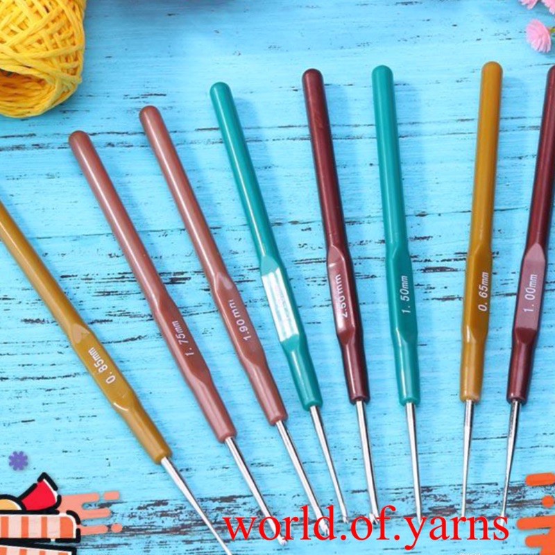 8pcs Crochet Hooks Metal Crochet Hooks Crochet Hook Sets with Case Crochet  Yarn