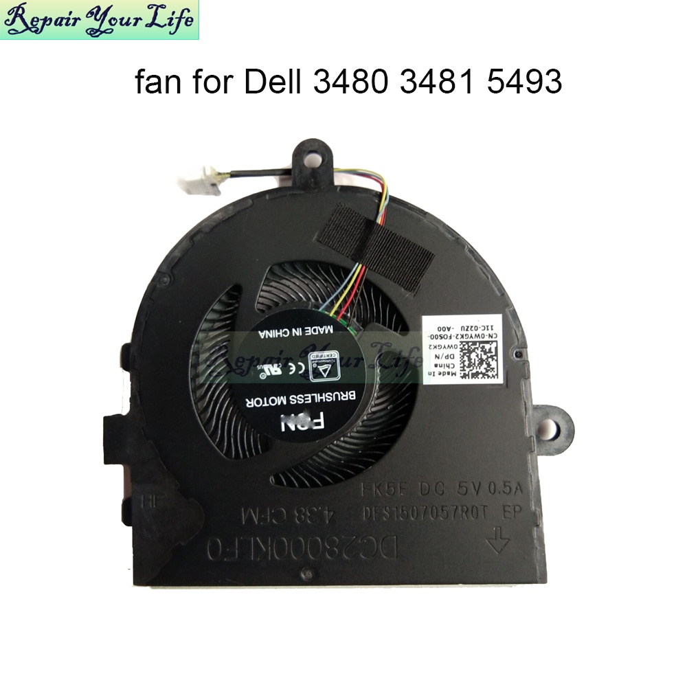 0WYGK2 Notebook processor cooling cpu fans radiator pc for DELL Vostro