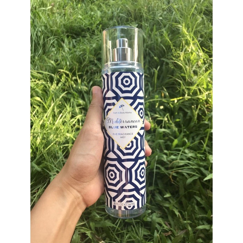 Mediterranean blue discount waters body spray