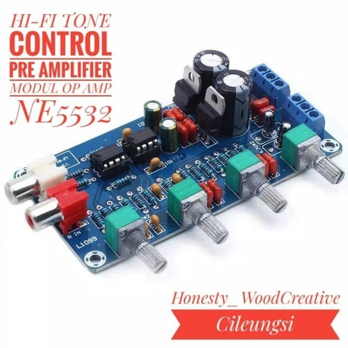 Hifi TONE CONTROL PRE AMPLIFIER Module OP AMP NE5532 | Shopee Philippines