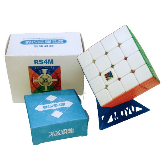 MoYu RS4M 4x4x4 / RS2M 2x2x2 Evo Stickerless MAGNETIC Puzzle [ 2x2 ...