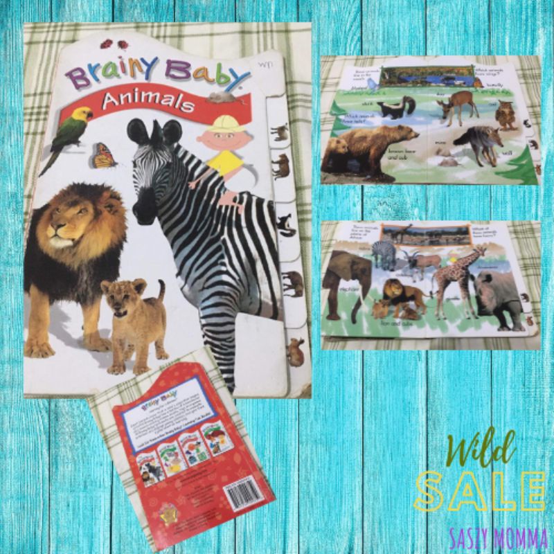 BRAINY BABY Animals (pre loved) Shopee Philippines