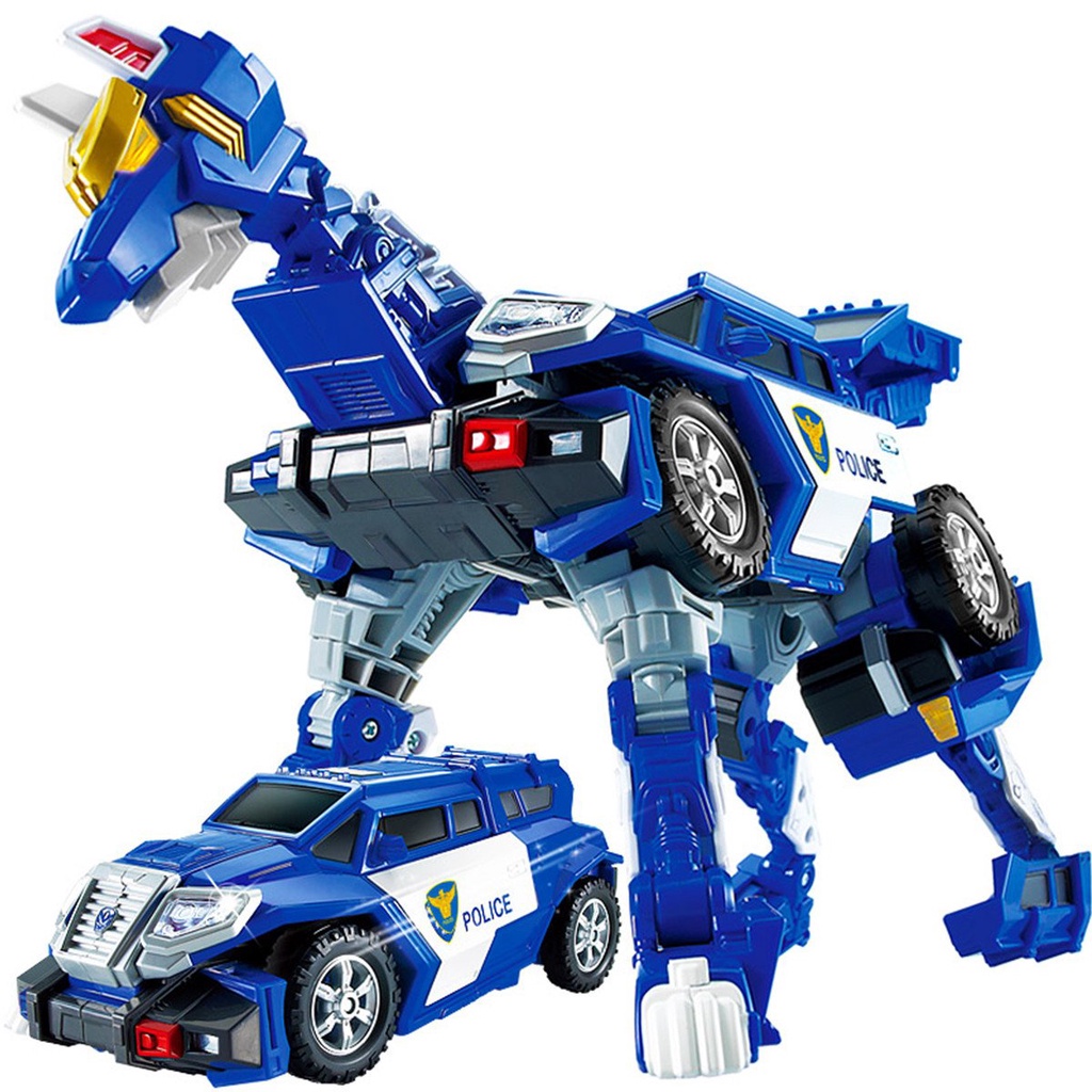 Buy Qiku Coffee Treasure Car God of War Khaki Transformer Car Robot