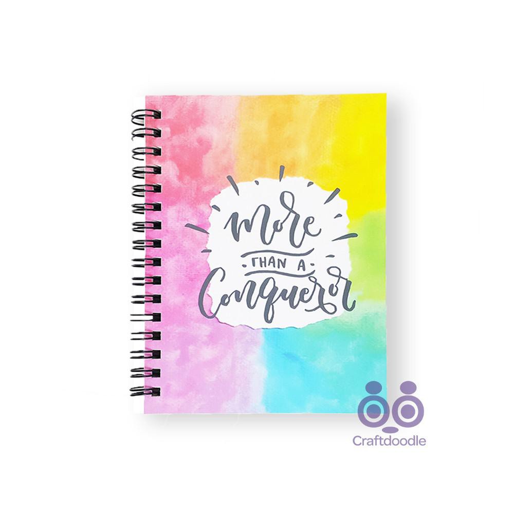 More Than Conquerors {A6 Notebook} More Than Conquerors {A6 Notebook}