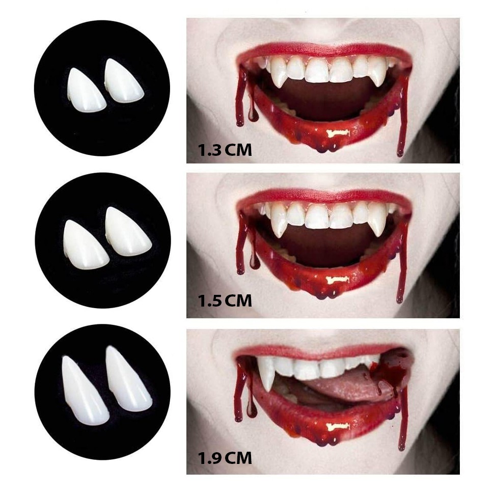 Fafa fake fang fake Fangs dracula vampire dracula prank Sharp vampire ...