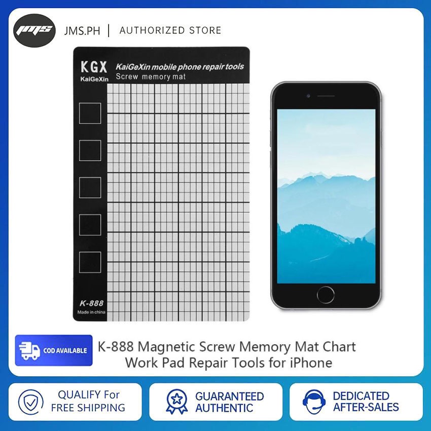 K-888 K-3025 300 × 250mm Mobile Phone Repair Tools Screw Memory Mat ...