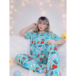 BT21 BTS TERNO PAJAMA SLEEPWEAR COD Shopee Philippines