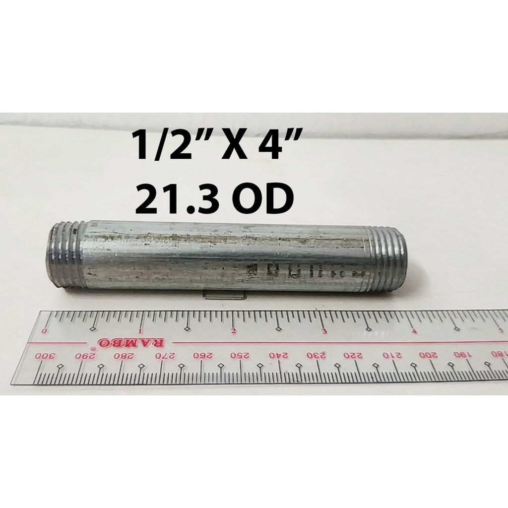 gi-nipple-1-2-x-4-sch40-ls2-commercial-threaded-screw-type-galvanized