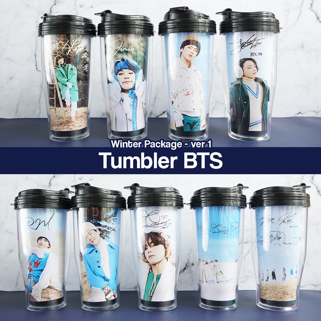 Tumbler BTS Winter Package - KPOP bt21 Taehyung Jungkook Unofficial ...