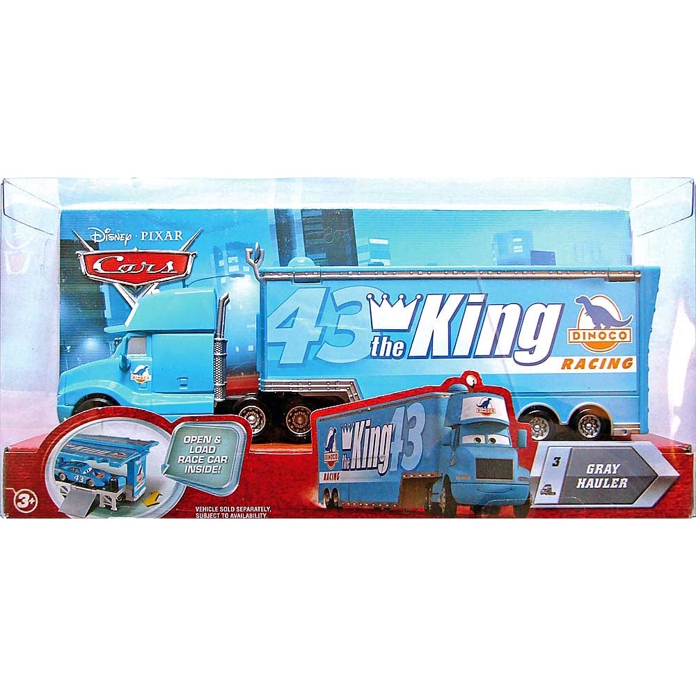 Disney Pixar Cars Mattel Dinoco King 43 Gray Hauler | Shopee Philippines