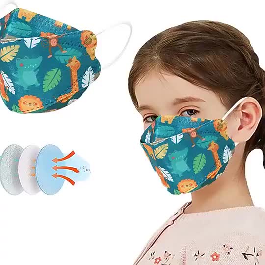 Crosspoint Kf94 Kids Face Mask All Design 10 Pcs | Shopee Philippines