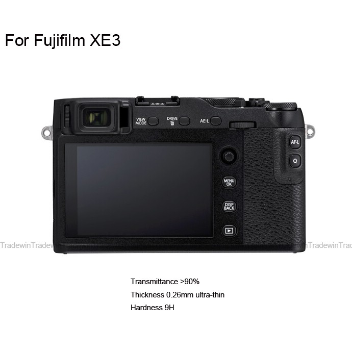 Fujifilm XS10 XF10 XE4 XE3 XE2S XE2 XE1 XT4 XT3 XT2 XT1 Tempered Glass ...