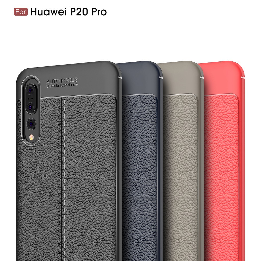 Huawei P20 Fashion Leather Tpu Soft Silicone Phone Case Shopee Philippines