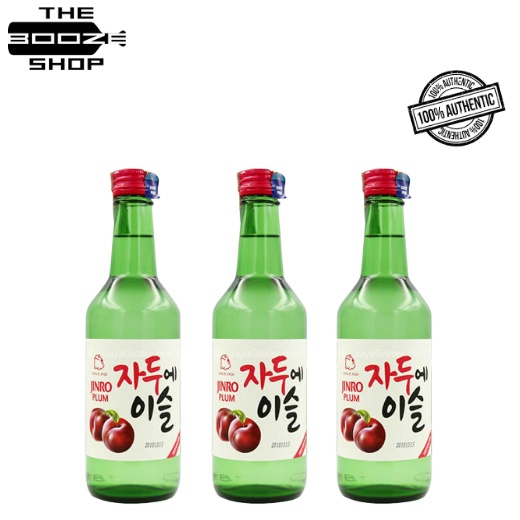 Jinro Chamisul Plum Soju 360ml X 3 Shopee Philippines