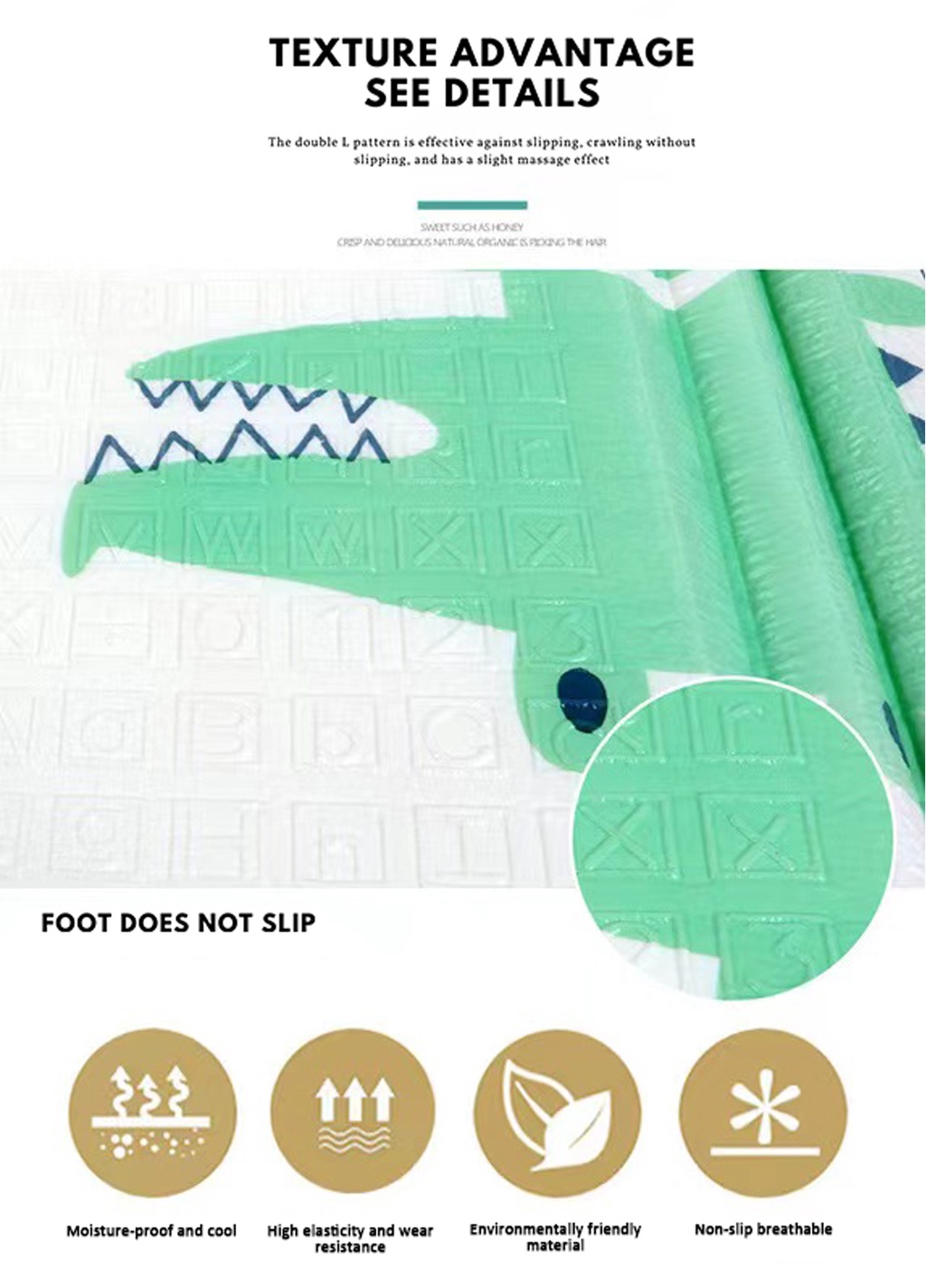 NIVICO BEBE Play Mat For Baby XPE Baby Mattress Folding Playmat Large ...