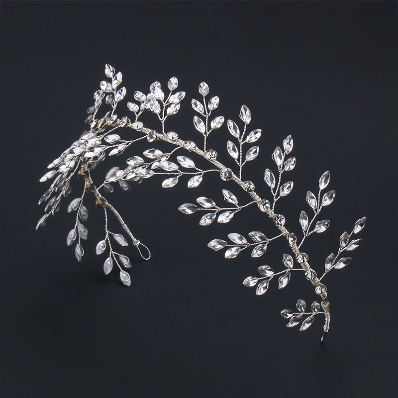 Luxury Full Crystal Diamond Headband Bridal Headdress Shopee Philippines