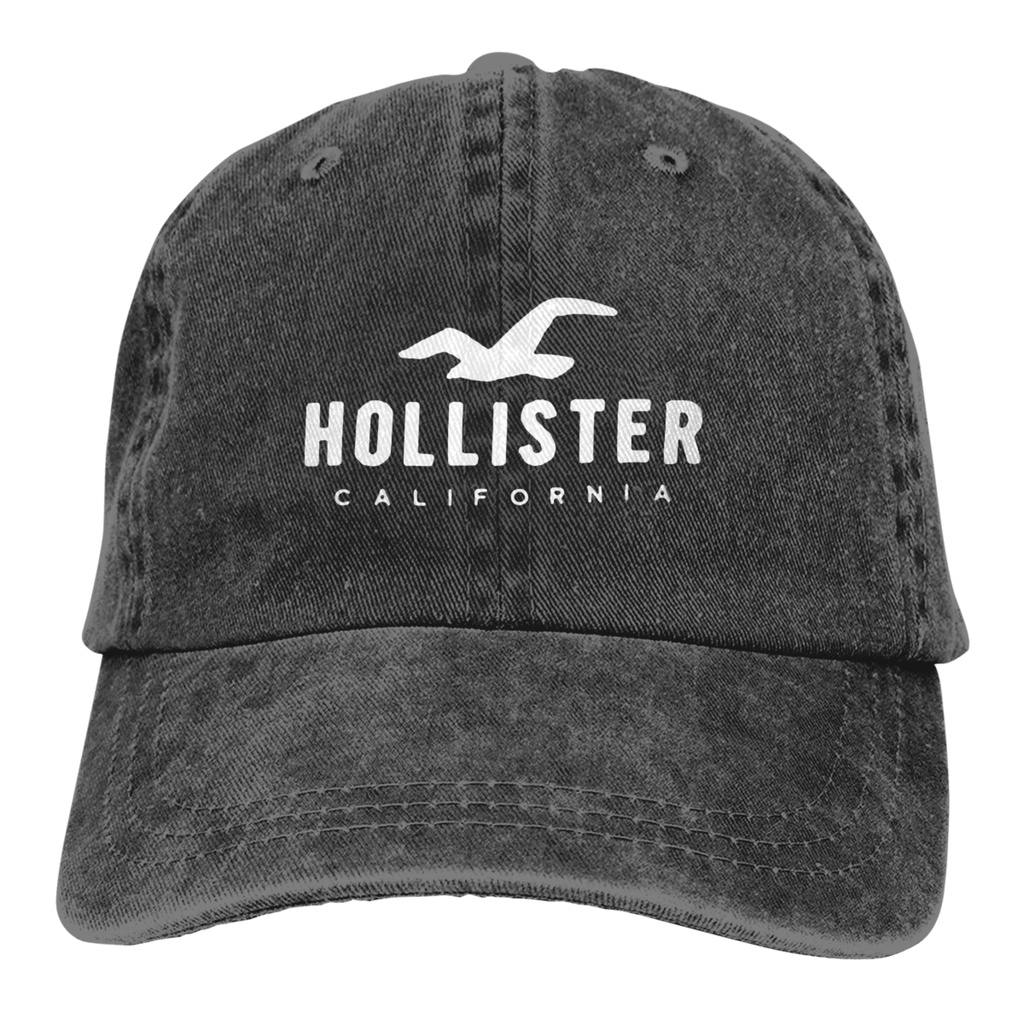 Cool Fashion Snapback Baseball Cap Hollister Applique Logo Cotton Breathable New Tops | Shopee 