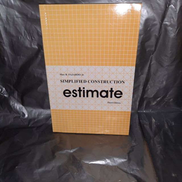 SIMPLIFIED CONSTRUCTION ESTIMATE BY MAX FAJARDO Shopee Philippines