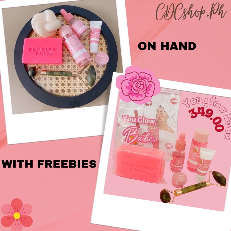You Glow Babe Self Love Kit On Hand With Freebie Shopee Philippines