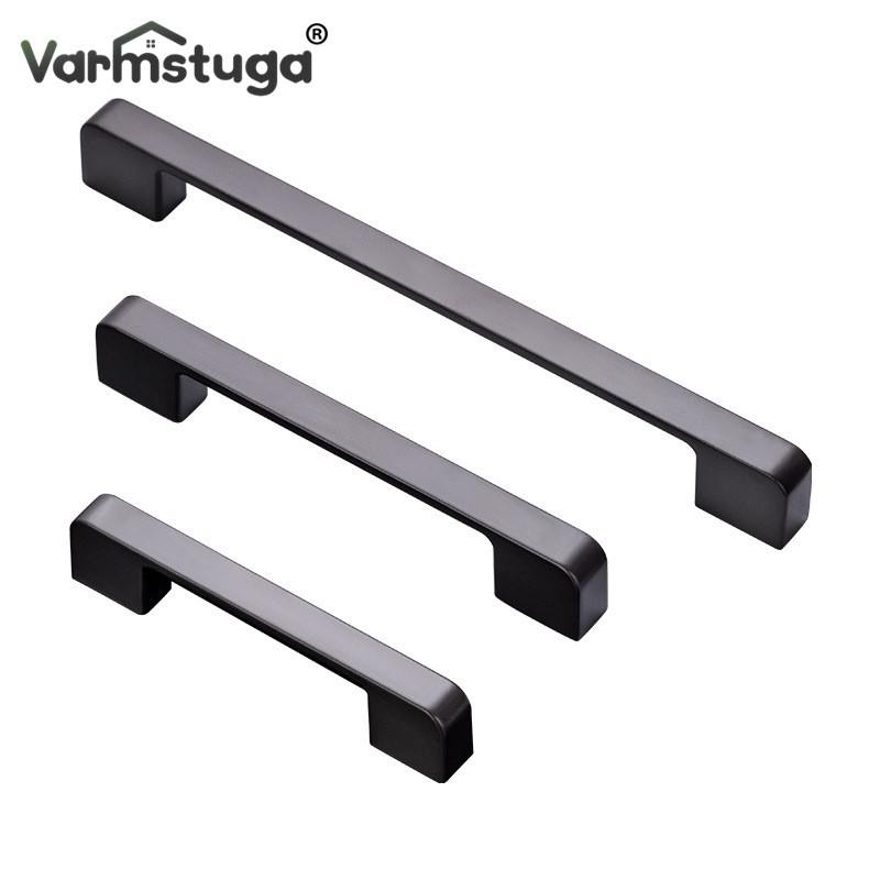 VARMSTUGA American Style Black Aluminum Handles and Knobs