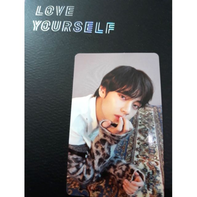Bts Love Yourself:Tear Taehyung/V Photocard | Shopee Philippines