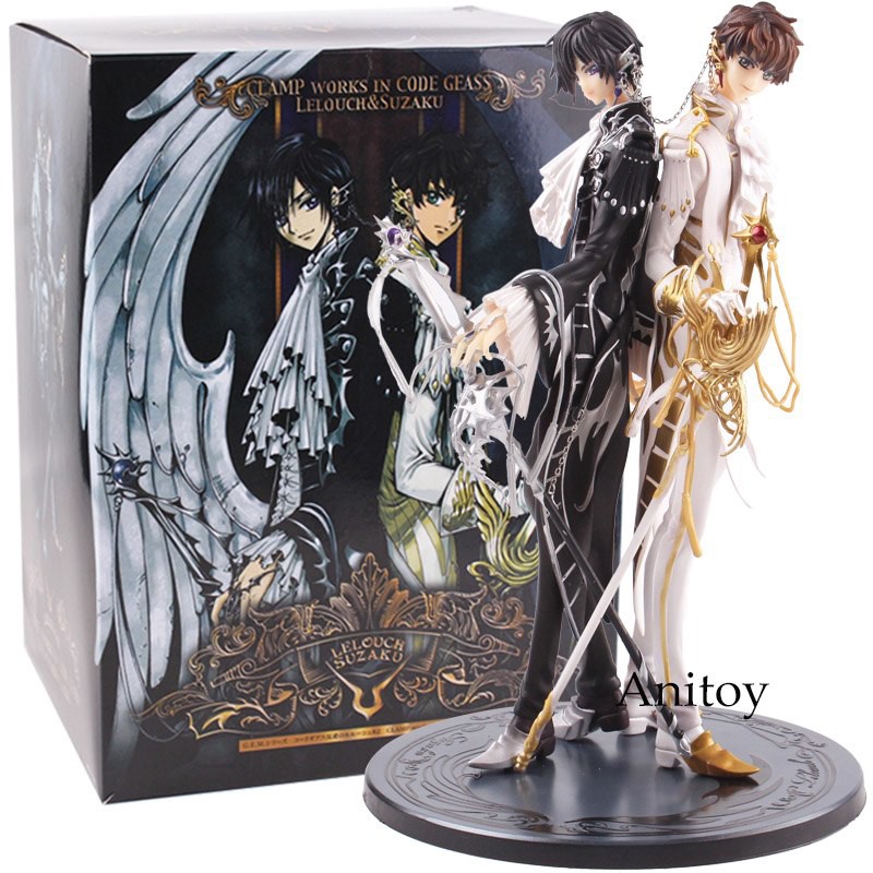 Clamp Works in Code Geass Lelouch Lamperouge & Suzaku Kururugi Action ...