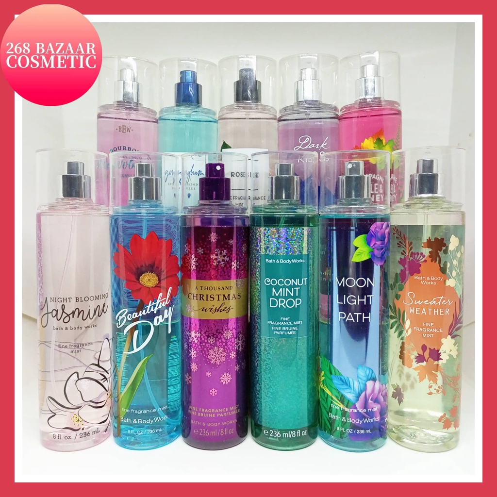 Bath & Body Works Perfume Fragrance Mist 236ml | Shopee Philippines