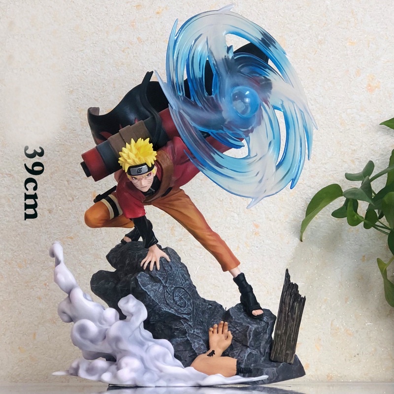 Naruto character model of the character using giant Rasenshuriken