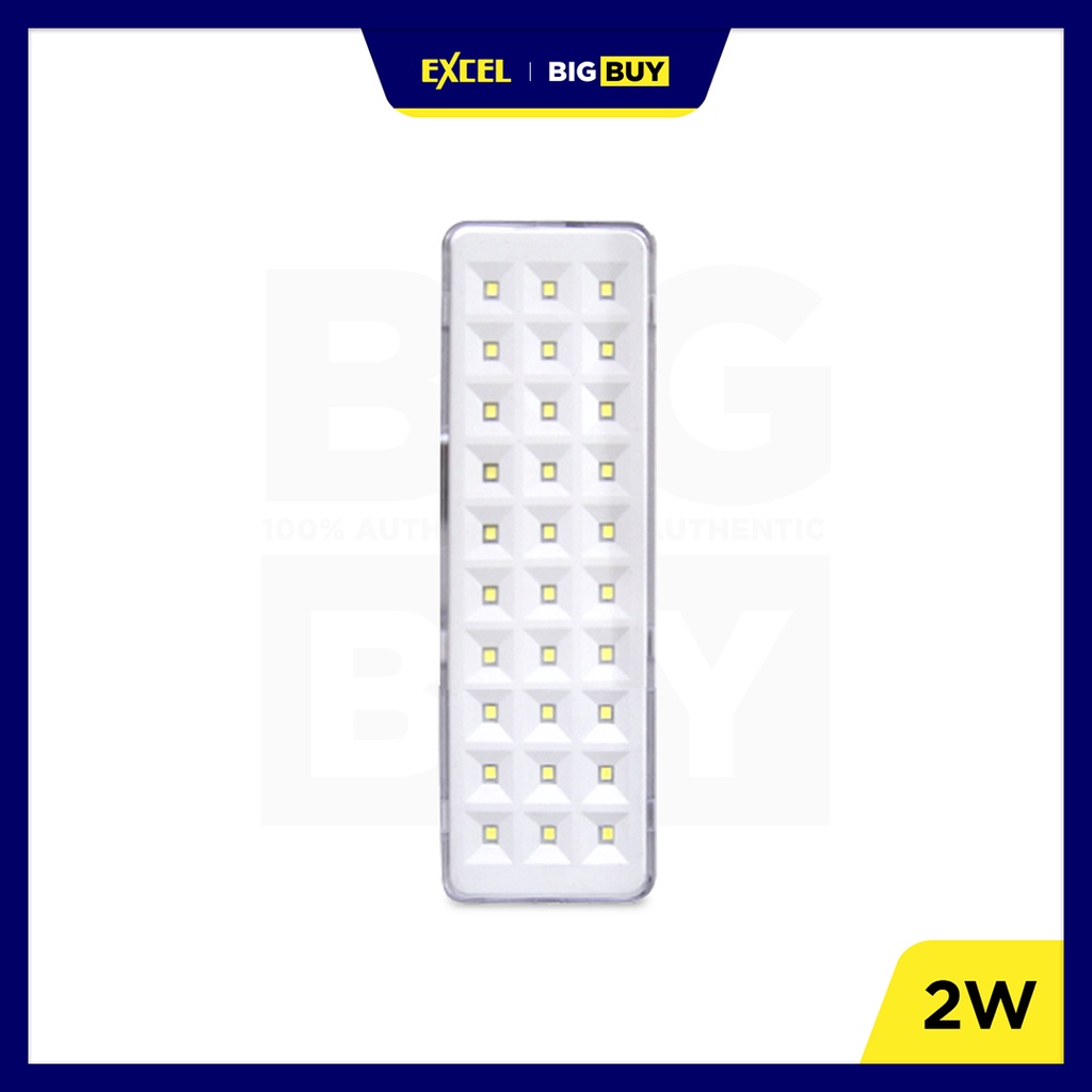 Excel LED Rechargeable Li Ion Emergency Light 30 LED Bar ELE1001