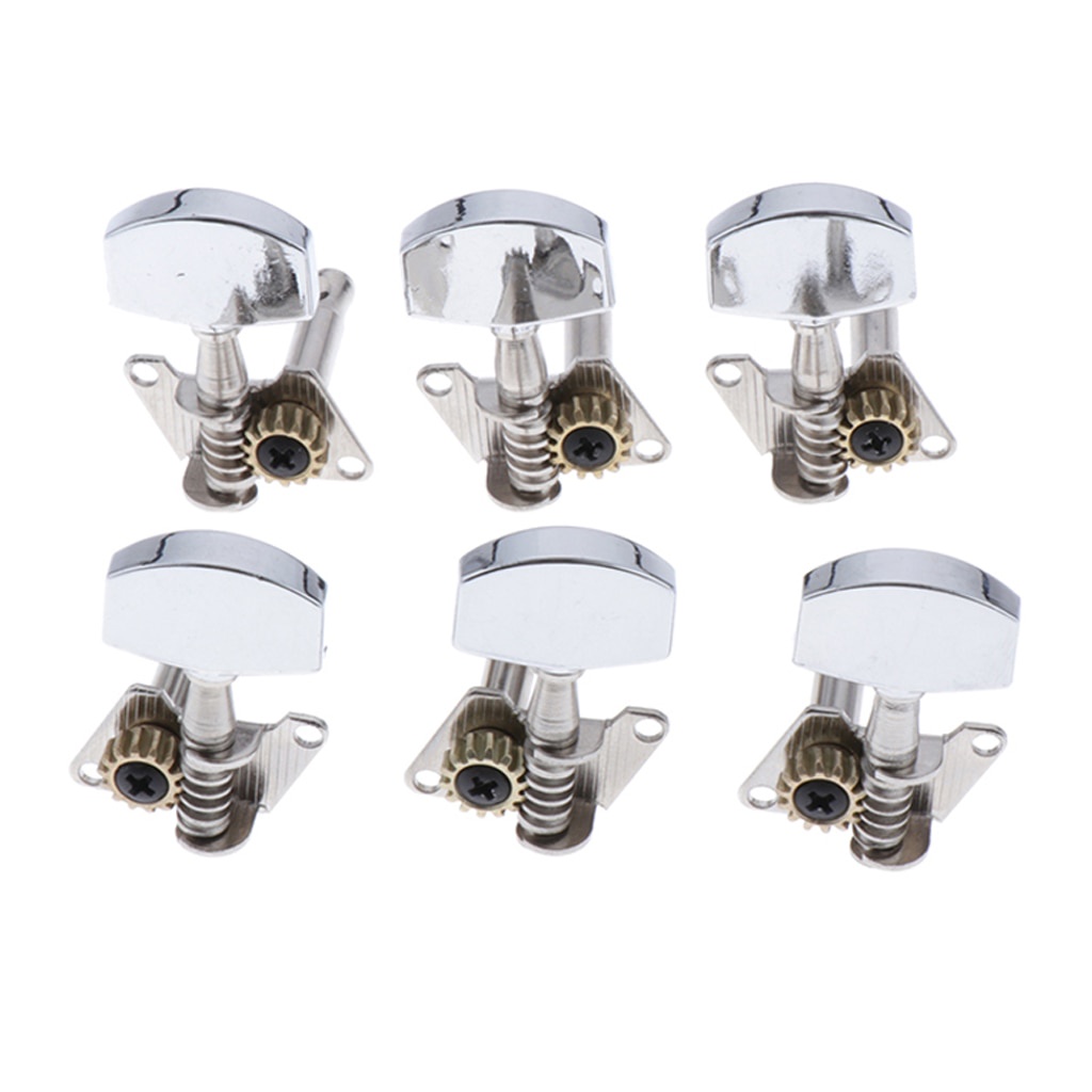 6 pcs Acoustic Guitar Machine Head Tuners Tuning Keys Pegs Set Guitar
