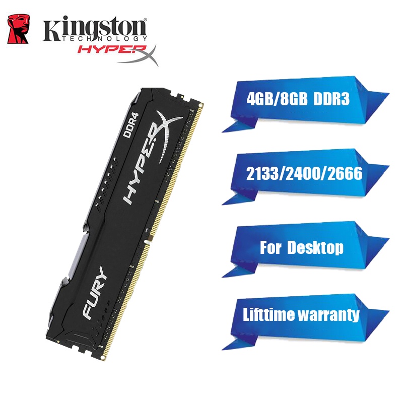 Kingston Hyperx Fury Gb Ram 2666 Mhz Kingston HyperX FURY 4GB/8GB