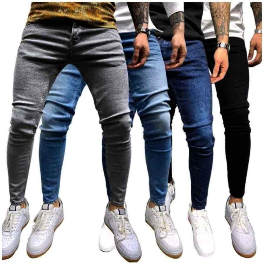 cargo pants six pocket jeans pants for men adjust 2 size