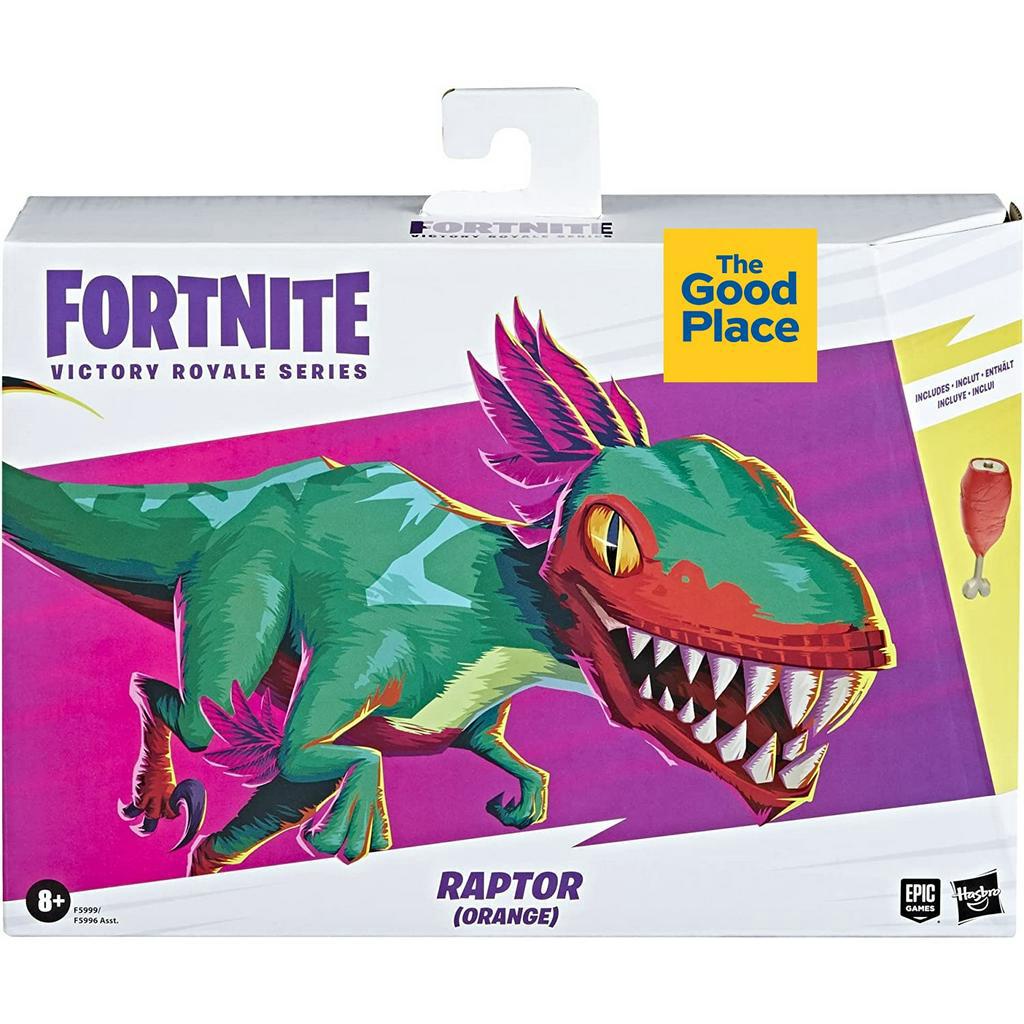 HASBRO Fortnite Victory Royale Series Raptor Dinosaur Orange with Accessories Shopee Philippines