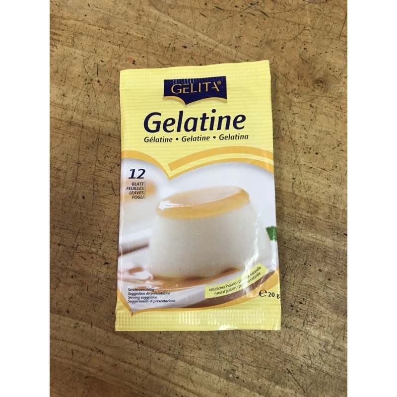 Gelita Gelatine Sheets 20 G. (12 Sheets) Shopee Philippines