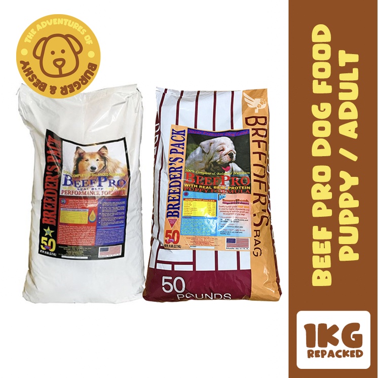 Beef Pro Adult & Puppy 1kg Shopee Philippines