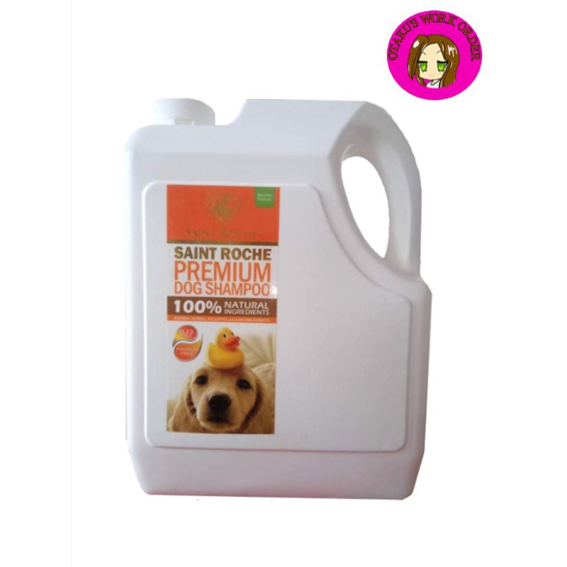 Saint Roche Premium Organic Dog Shampoo 1 gallon | Shopee Philippines
