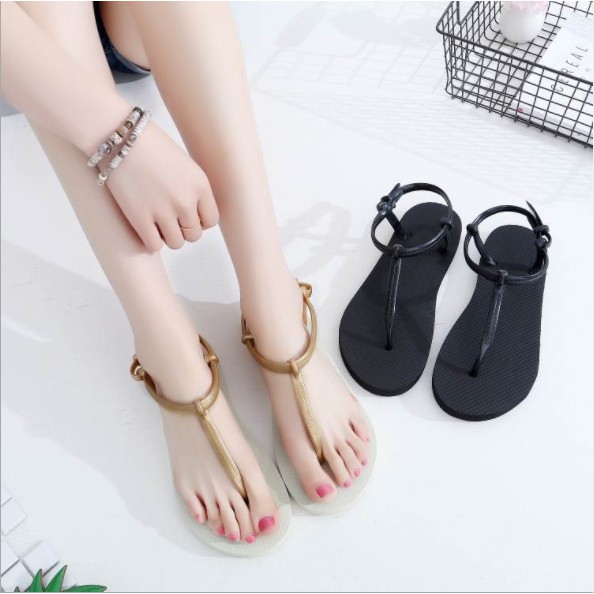 Flat sandals shopee clearance