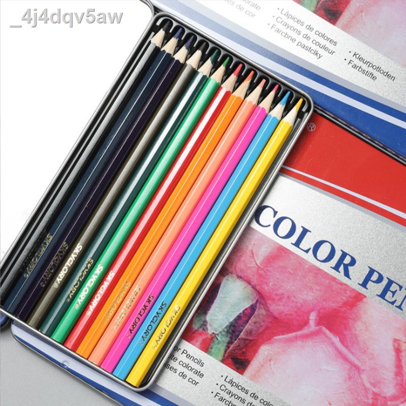 ☾Pencil Home Promotional Color Pencils For Artists, Soft Smooth 36/48/72  Colors Premium Art Color Pe