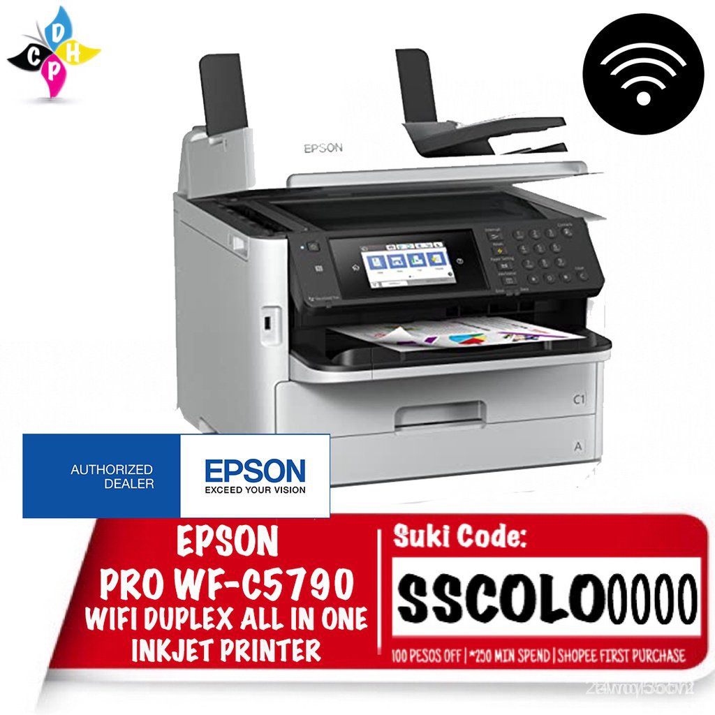 Epson Workforce Pro Wf C5790 Wi Fi Duplex All In One Inkjet Printer Shopee Philippines 2175